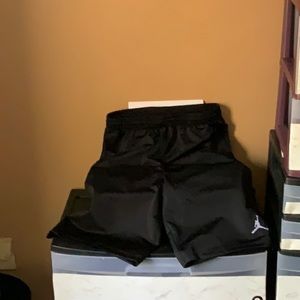 Men Black Air Jordan’s Shorts